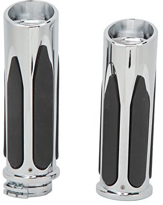Motorradgriffe, 25 Mm, 1 Zoll, Motorrad-Lenkergriffe, Einstellung, Motorrad-Handgriffe, Rutschfester Griff, Ersatz für Touring 883 120 Custom, Chrom