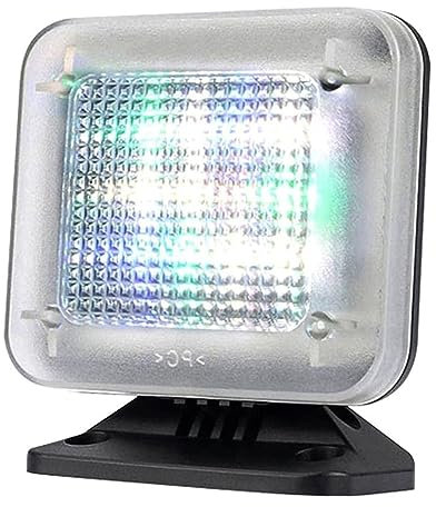 HSRG LED Fake TV Simulator,Home Security Fake Television Anti Theft Burglar Deterrent with Timer and Light Sensor,Night Security Light,for Home Security Burglary Protection