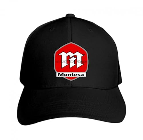 LEPTWORLD Baseball Kappe Baseballmütze im Montesa-Stil mit Aufdruck, Baseballmütze für Herren, Freizeitmütze, atmungsaktiv, Laufmütze, Fußball, Sport Geschenk