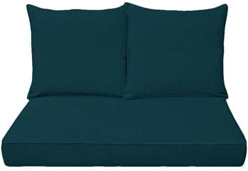 WLXFF Sitzbank Auflage Bankauflage Sitzauflage Bank Gartenbankauflage Sitzkissen Gartenbank Outdoor Bankauflage Wetterfest,No35,100X60X50CM