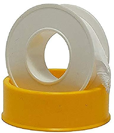 Nastro per guarnizioni in PTFE, rotolo (TEFLON), per filettatura fine DN10 secondo DIN EN 751-3, 12 mm x 0,1 mm x 12 m (60 g/m²), Bianco, 4011210