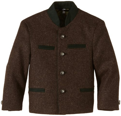 G.O.L. Tegernseer-Janker, Tuchloden 3512400 Giacca, Marrone (Braun (Braun 5), Taglia Produttore: 110 Bambini e Ragazzi