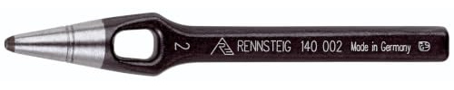 Rennsteig Henkellocheisen (Locheisen, Stanzeisen), schwarz - Ø 2 mm (1/16 Zoll) - 1400020