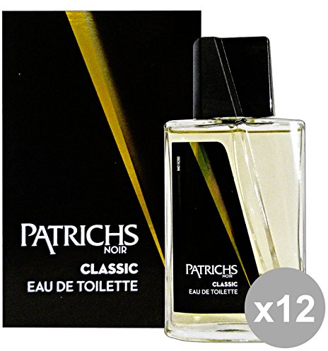 Set 12 PATRICHS NOIR Classic Eau de toilette Colonia Hombre 75 Ml. Perfumes