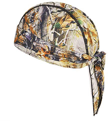 Afinder Unisex Bandana Cap Sport Kopftuch Kopfband Biker Hat Piratentuch UV Schutz Schnelltrocknend Stirnband Sport Fahrrad Radsport Motorrad Mustern Mütze