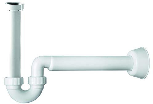 Sifone in plastica bianco per lavabo o bidet 1 ''1/4 - tea chihuahua