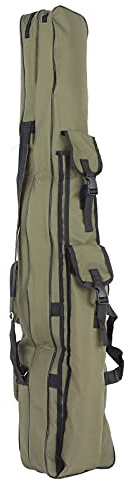 01 02 015 Waterproof Fishing Gear Bag, Waterproof and Tear-resistant Large Capacity Folded Fishing Rod Bag for Cyclist for Bicycle