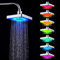Pommeau De Douche LED Pommeau De Douche 7 Couleurs Changeantes Lumière Romantique Salle De Bain Pommeau De Douche Accessoires De Salle De Bain Pour Bain D'eau Maison Salle De Bain