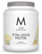 MORE Vegan Protein, 600 g, Vanilla, Proteinpulver mit bis zu 26 g Protein pro Portion, mit Soja- und Mandelprotein - made in Germany