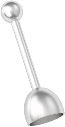 1 Stück 13cm Eierköpfer Eieröffner,Eierköpfer Eierschalenbrecher Edelstahl,Küchen Eier Cutter