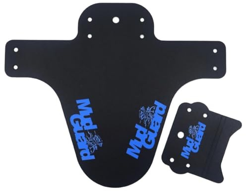 yuwqqoajv Universal Mountain Bike Mudguard Road Bicycles Mud Guards Replaceable Protectors Cycling Accessories Spare Parts, blue