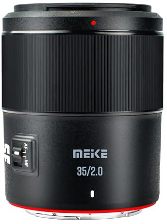 Meike 35mm F2.0 Wide Angle Auto Focus Full Frame STM Stepper Motor Lens Large Aperture Fixed Prime Portrait Lens for Nikon Z-Mount Mirrorless Cameras Z5 Z6 Z7 Z6II Z7II Z6III Z9 Z30 Z50 Z50II Z fc Z8