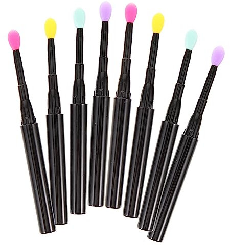 Happyyami 12stücke Silikon-lippenpinsel Make-up Für Lippenstift Und Gloss Professionell Hause Gebraucht Einfach Zu Tragen Reinigen