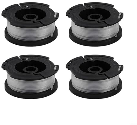 Thread Spools Spool Cover Replacement Part for Black and Decker Grass Trimmers for GL280 GL230 GL340 GL425 GL430 GL530 GL540(4X Thread Spool)