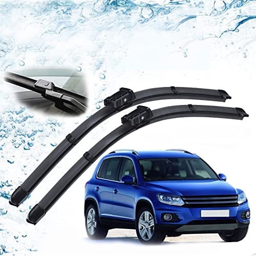 ZWXHN Für V&w Für Tiguan 2007 2008 2009 2010 2011 2012 2013 2014 2015 2016 Zubehör Auto Frontscheibe Wischerblätter Bürsten