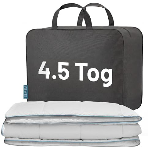 Simba Hybrid Summer Duvet - Super King | Warm-weather comfort - 4.5 Tog - Stratos cool-touch technology - 260 x 220 cm
