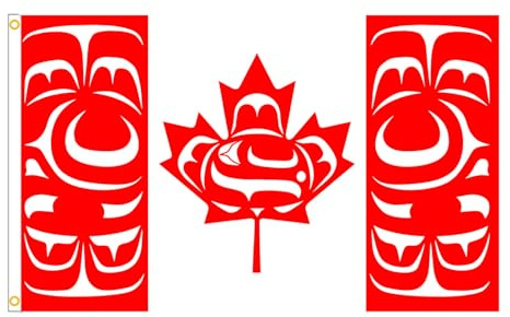 Flag Canada - Flag Canadese, Poliestere | Bandiere Resistenti Agli Ottoni, Occhielli In | Grande Bandiera Nazionale, Doppio Cucito, Colori Vivaci, Festival, Eventi, Decorazioni