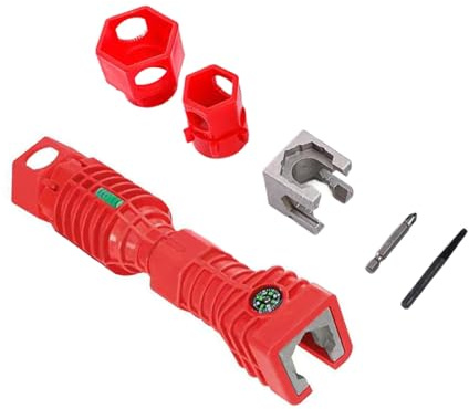 ZWTPGKRD Clé à pipe multifonction 24 en 1 pour robinet, évier, réparation efficace de plomberie dans les cuisines et la salle de bain