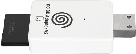 DC Card Reader Adapter with CD and 32GB Game for Sega Dreamcast Dreamshell V4 0 Machine Accessories Plug Play Storage LED Status Indicator Supports up to 128GB Micro Cards ABS Material Easy Carry