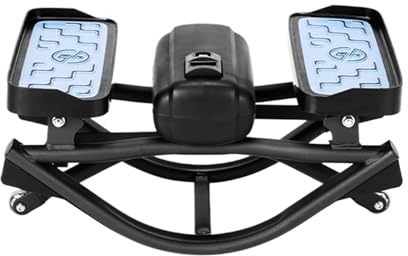 Macchina per stepperda roccia – stepperfitness a dondolo laterale 49,5x30,5x25 cm, attrezzatura per allenamento per glutei e core delle gambe, esercizi compatti a casa | steppera dondolo facile da