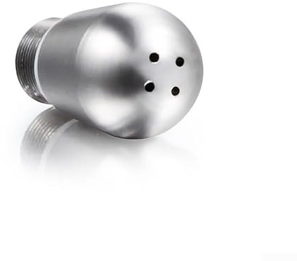 HomeVortex Ugello a 4 fori per caffè a vapore per Barsetto BAE01 BAE02, in acciaio inox 304, con apertura di 1 mm, punta girevole a 360°, parte di ricambio argento
