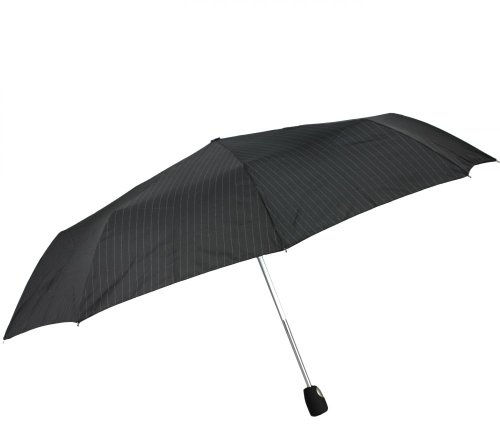 Esprit 50356Regenschirm Herren Schirm Tecmatic Gents automatik Nadelstreifen schwarz