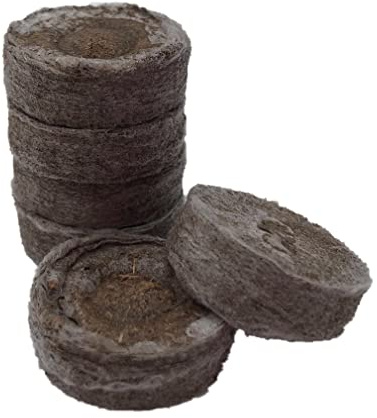 Nutley's Compost Plug Pellets Peat-Free Just Add Water (Quantity: 20, Size: 22mm)