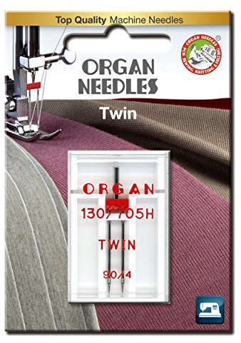 Organ Needles 5102051BL Maschinennadeln, Silber, 90/4 Größe