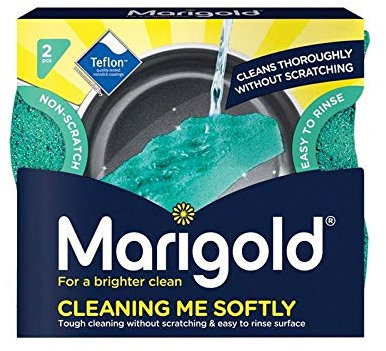 Marigold Cleaning Me Softly Scourer 2pk