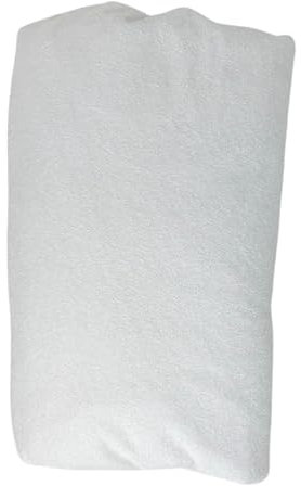 ATC Handels GmbH - Bettschutzeinlagen Folie/Frottee, Made in Germany, Flüssigkeitsundurchlässige Bettenunterlage, Wasserfeste Matrazenauflage (in verschiedenen Größen) (90x100cm)
