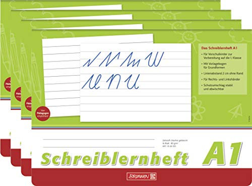 Brunnen Schreiblernheft (4, Lineatur A1)