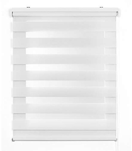 STORESDECO Doppelrollo mit Bohren 250H x 140B cm für Fenster & Türen - Zuverlässiger Lichtschutz & Sichtschutz - Kindersichere Rollos für Fenster mit Bohren & Einfacher Montage - Made in Europe