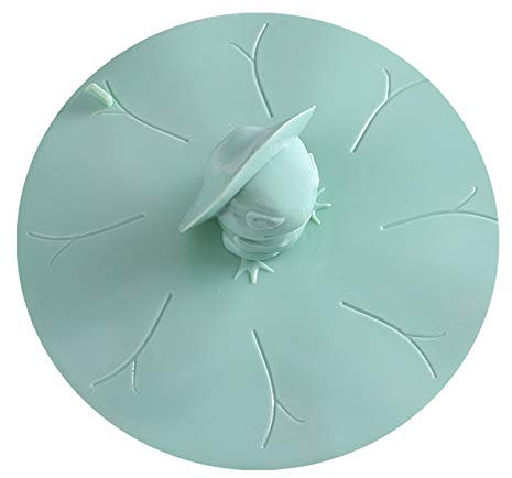 HAYAN Universal-Ablaufstopfen, Silikon, Gummi, niedlich, Frosch-Design, für Küche, Badezimmer, Waschbecken, Badewanne, Ablaufstopfen
