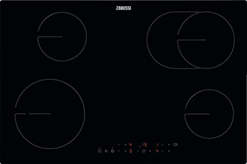 Zanussi 78cm 4 Zone Ceramic Hob with OvalZone