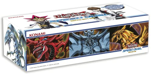 Konami - Yu-Gi-Oh! Speed Duel Battle City Box - Caja de batalla (1ª edición y 1 cargador superior Ultra Pro en alemán)