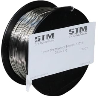 Edelstahl Schweißdraht VA 1,2mm Der Meisterladen V2A 308L 1.4316 D100 1Kg