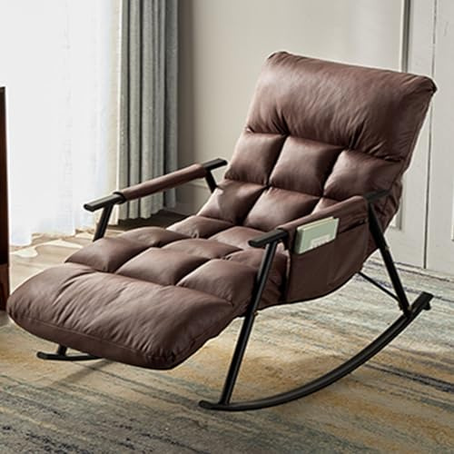 Schaukelstuhl,relaxsessel Mit Liegefunktion,sessel Wohnzimmer Relaxsessel Lesesessel Loungesessel,relaxliege,relaxsessel & -liegen,stillsessel,schaukelstuhl Wohnzimmer,schaukelsessel ( Color : Technic