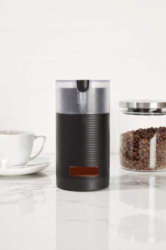 Black & Copper Coffee Grinder - Grinding Mill - Nuts, Spice, Herb, Seed, Bean Grinder - 60g Capacity Coffee Grinder Electric - Stainless-Steel - 150W Motor