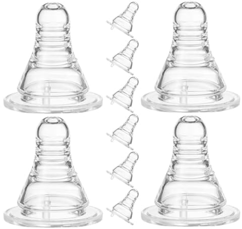 KOMBIUDA 10Stücke Bier Flasche Nippel Kappen für Partys Lustige Trinkspiel Zubehör aus Lebensmittelechtem Geeignet für Bier Wasser und Säfte für Erwachsene und Feiern
