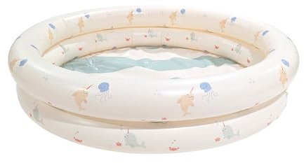 Miniland - Piscina Gonfiabile per Bebè da 60 cm, Piscina Rotonda Compatta e Sicura per Bambini