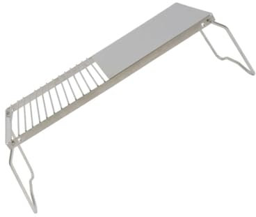 TOYANDONA 1 Pièce Gril En Acier Inoxydable Engrener Étagère Charbon Plat Grille Grillades Pour Grill à Barbecue En Plein Air Mini Outil De Barbecue De Camping Gadget De Cuisine