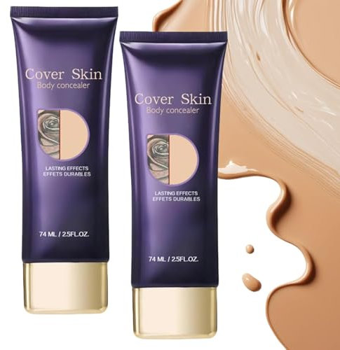 Crème correctrice de teint, correcteur corporel waterproof, fond de teint corporel longue tenue, convient pour les tatouages, les cicatrices et les taches