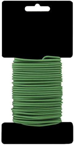 Alambre de Jardin de 2,5 mm x 10 m, Lazos para Plantas, Alambre Jardineria, Alambre para Plantas, Alambre para Atar Plantas, Alambre de Jardinería Verde para Plantas Trepadoras Vides Arbustos Flores