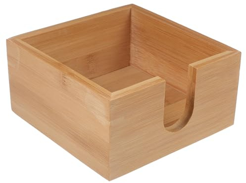 BESPORTBLE Porte-Serviettes en Bois Rustique pour Table à Manger, Distributeur de Papier Pratique pour Restaurant et Cocktail