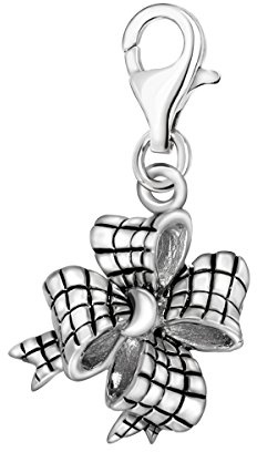 Quiges Dam Berlock Charm Fluga Silver Kvinnors Smycken för Charmarmband