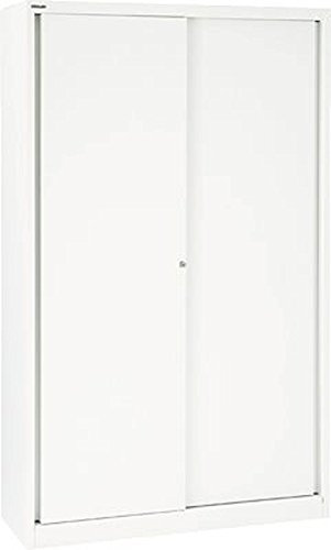 BISLEY Armoire à Portes coulissantes ECO, 4 étagères, 5 Oh