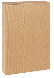10 Stück Dekowell Classic Natur für DREI Flaschen Wein, Geschenkkarton, Flaschenverpackung, Weinverpackung