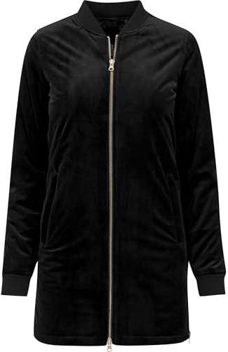 Urban Classics Ladies Long Velvet Jacket, Chaqueta Para Mujer