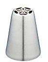 KitchenCraft Sweetly Does It Stainless Steel Russian Icing Nozzle, 1.6 cm (16 mm) - Pansy