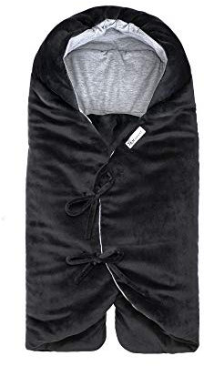 7AM Enfant Einschlagdecke für Kindersitz - Nido flauschiger Schlafsack für Babyschale und Kinderwagen für Neugeborene & Kleinkinder, Universalgröße für alle Wiegen, Autositze & Auto Zubehör